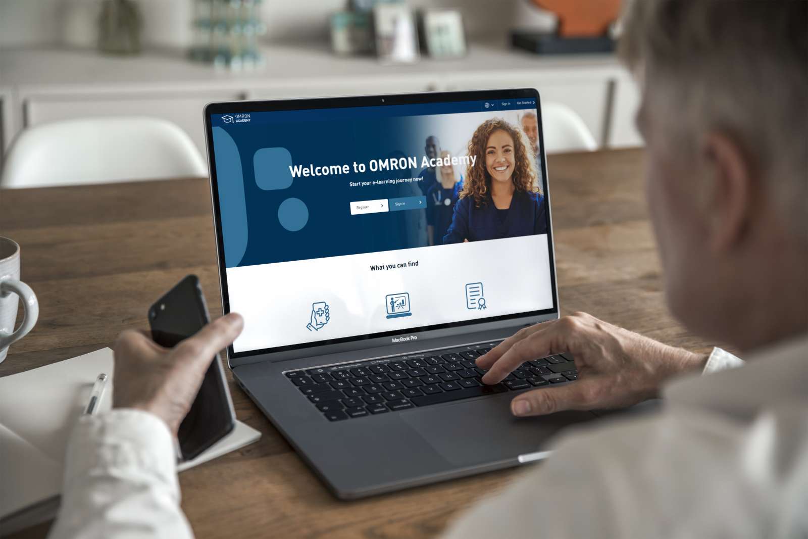 OMRON Academy - e-learning platform for medical professionals